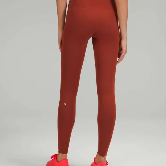 Lululemon Wunder Train Tight - Size 4 Cayenne - Picture 2 of 6
